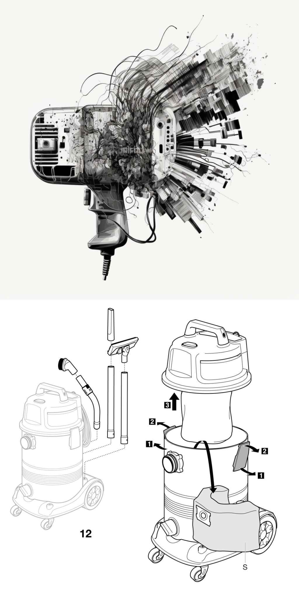 exploded view illustraties