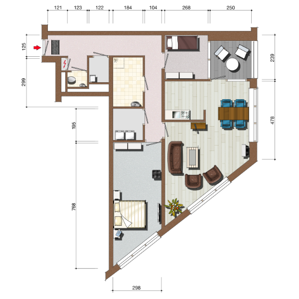 Plattegrond woning