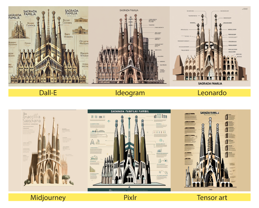 infographic sagrada Familia