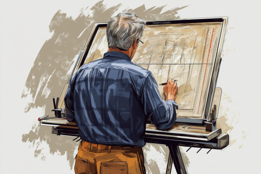 ambachtelijk illustreren