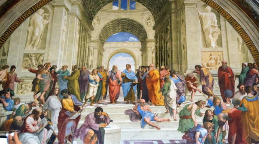 perspectief School van Athene